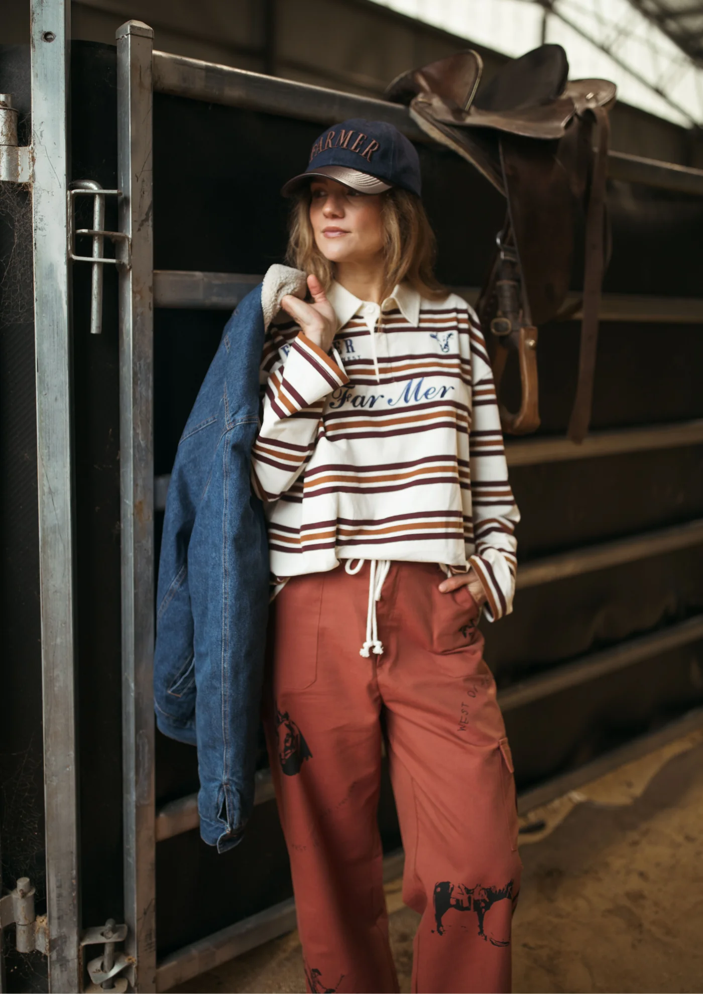 FARMER by Whitney Ranchhand Jersey Polo - Image 3