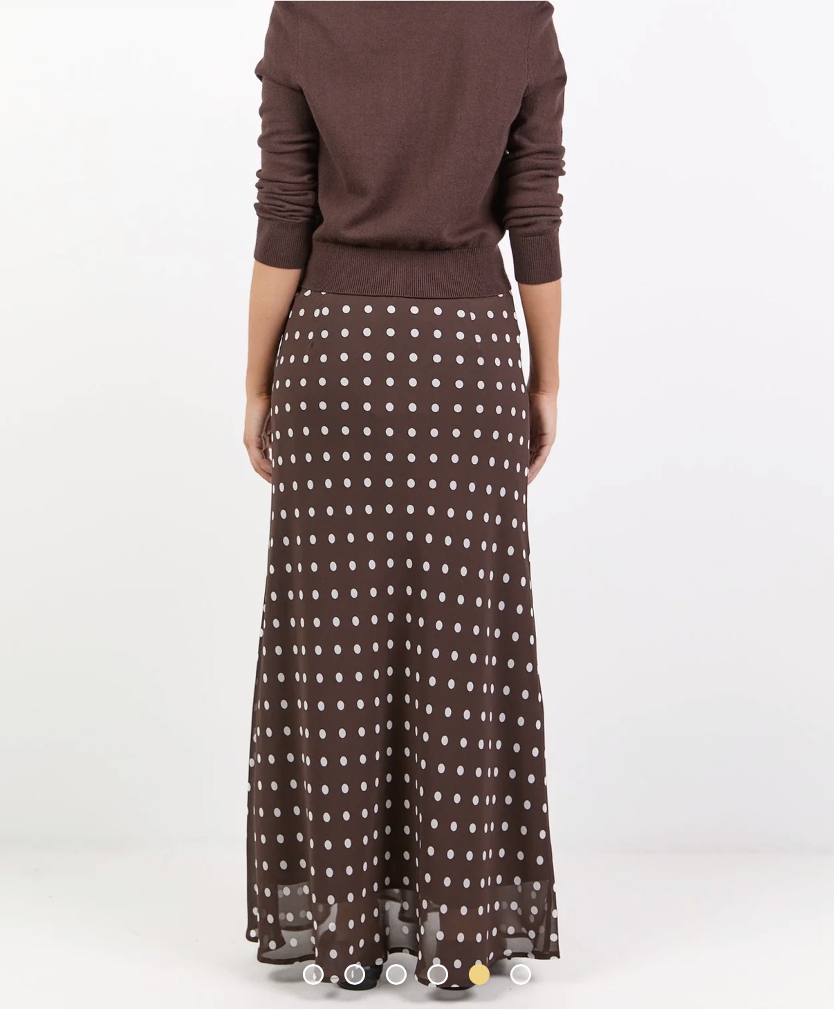 Rally Polka Dot Maxi Skirt - Image 2