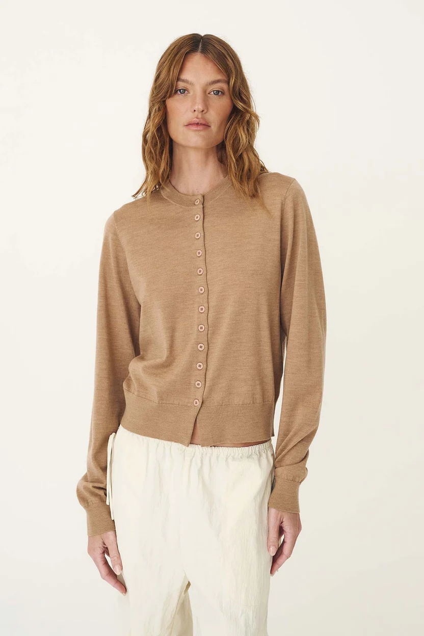 Rowie Maeve Merino spring cardigan