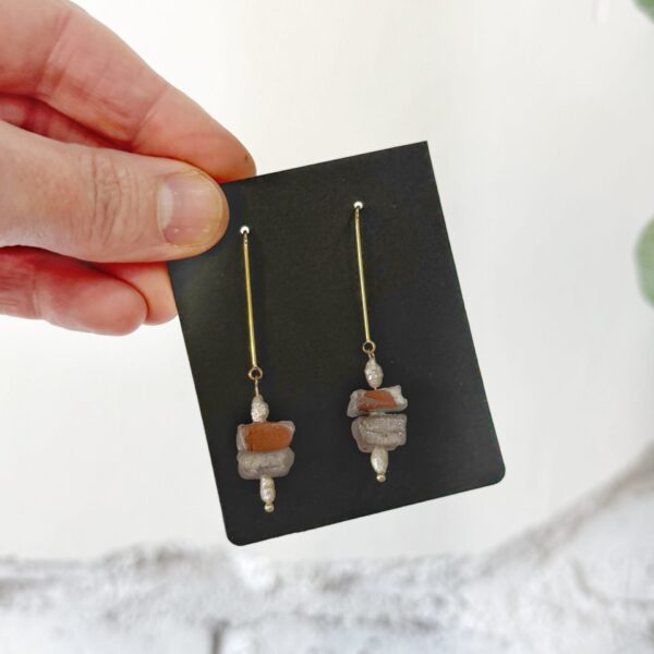Taila Danae Ceramic & Pearl Drops