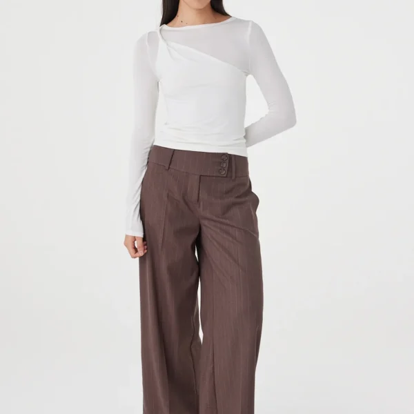 Arcaa Mabel Long Sleeve Twist Top