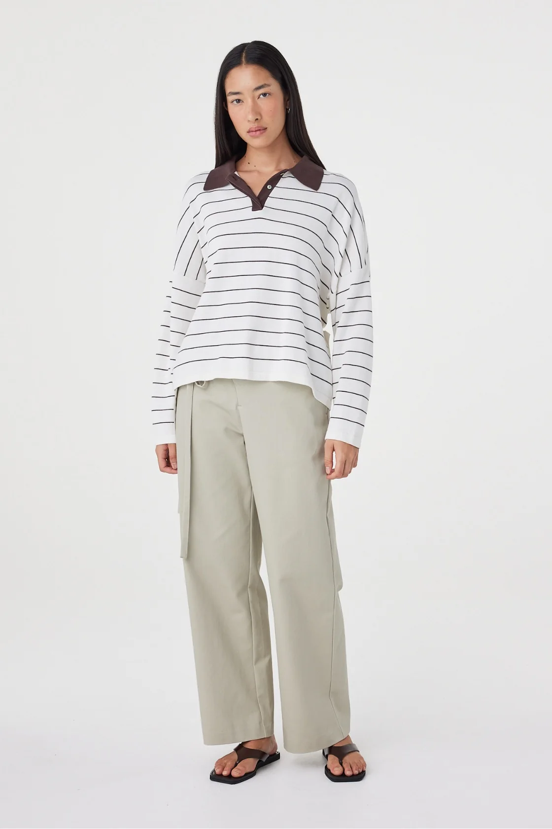 Arcaa Zia Tie Stripe Knit
