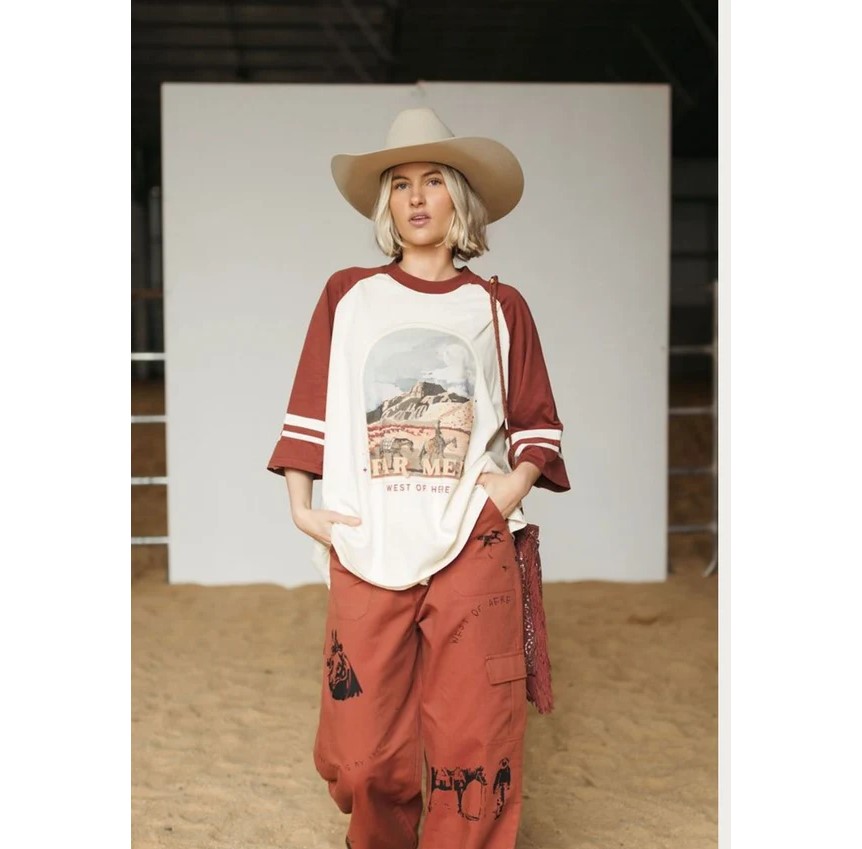 FARMER West of Here Raglan Tee - Image 2