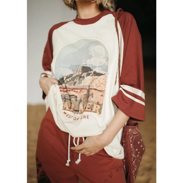 FARMER West of Here Raglan Tee