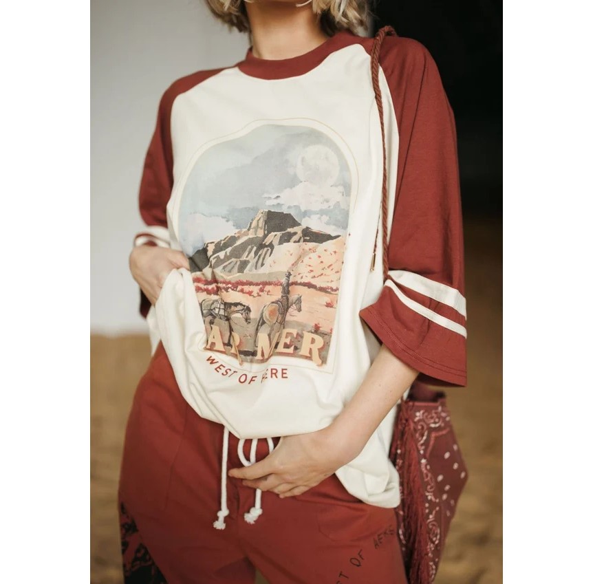 FARMER West of Here Raglan Tee