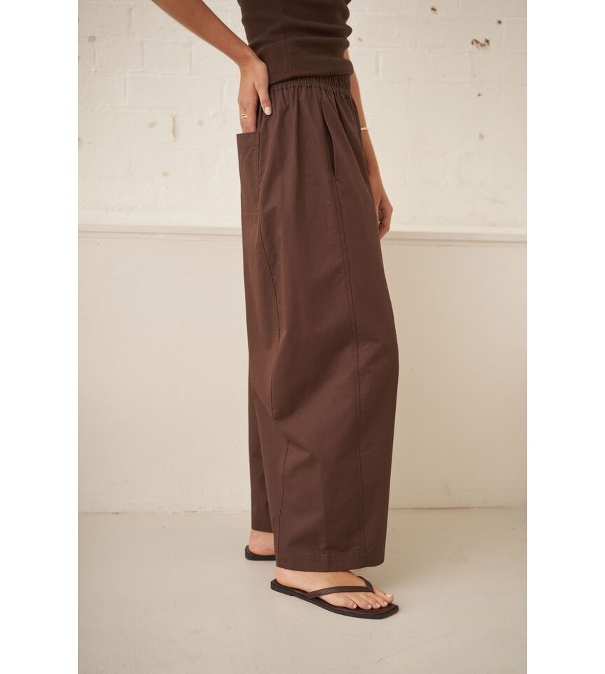 Cers Life Bella Barrel Pant - Brunette - Image 3
