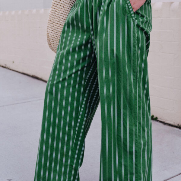 Ceres Life Basil Stripe Lounge Pant
