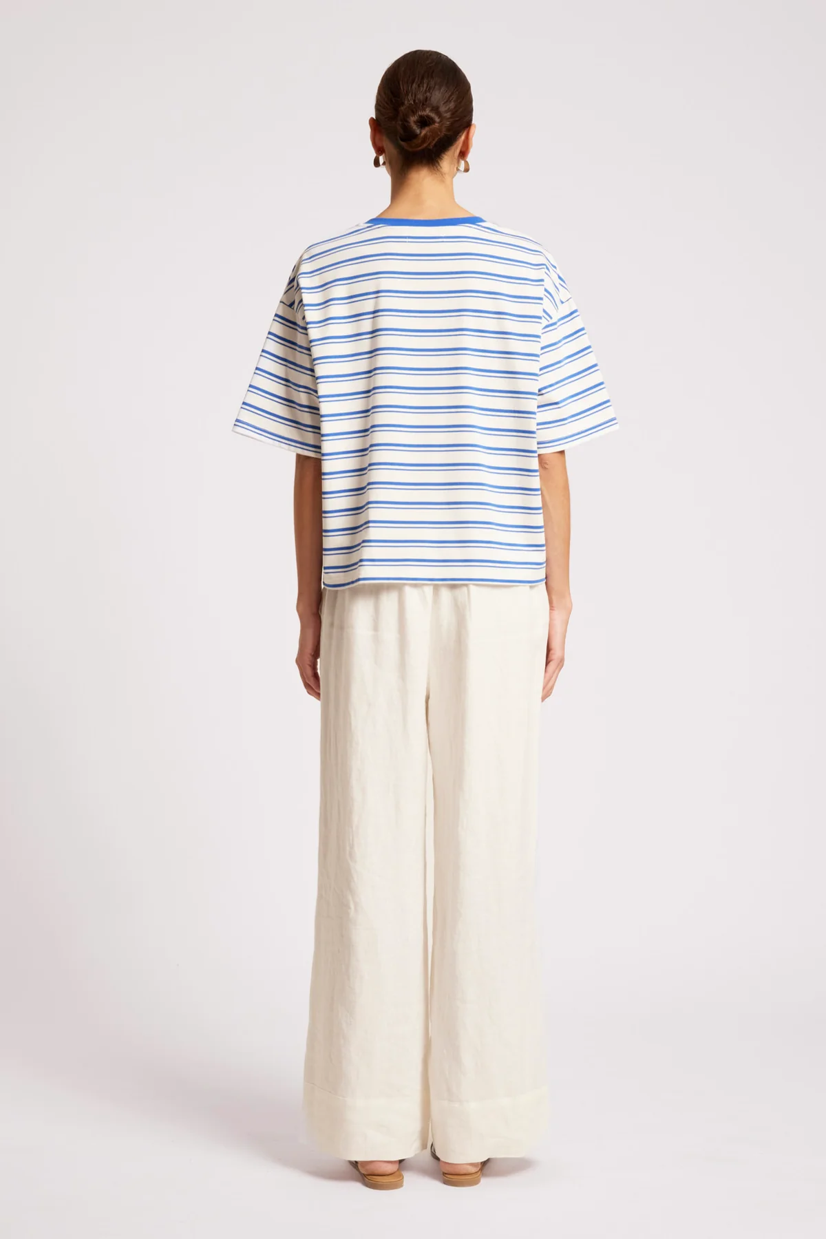 Eb & Ive Paloma Stripe Tee - Image 3