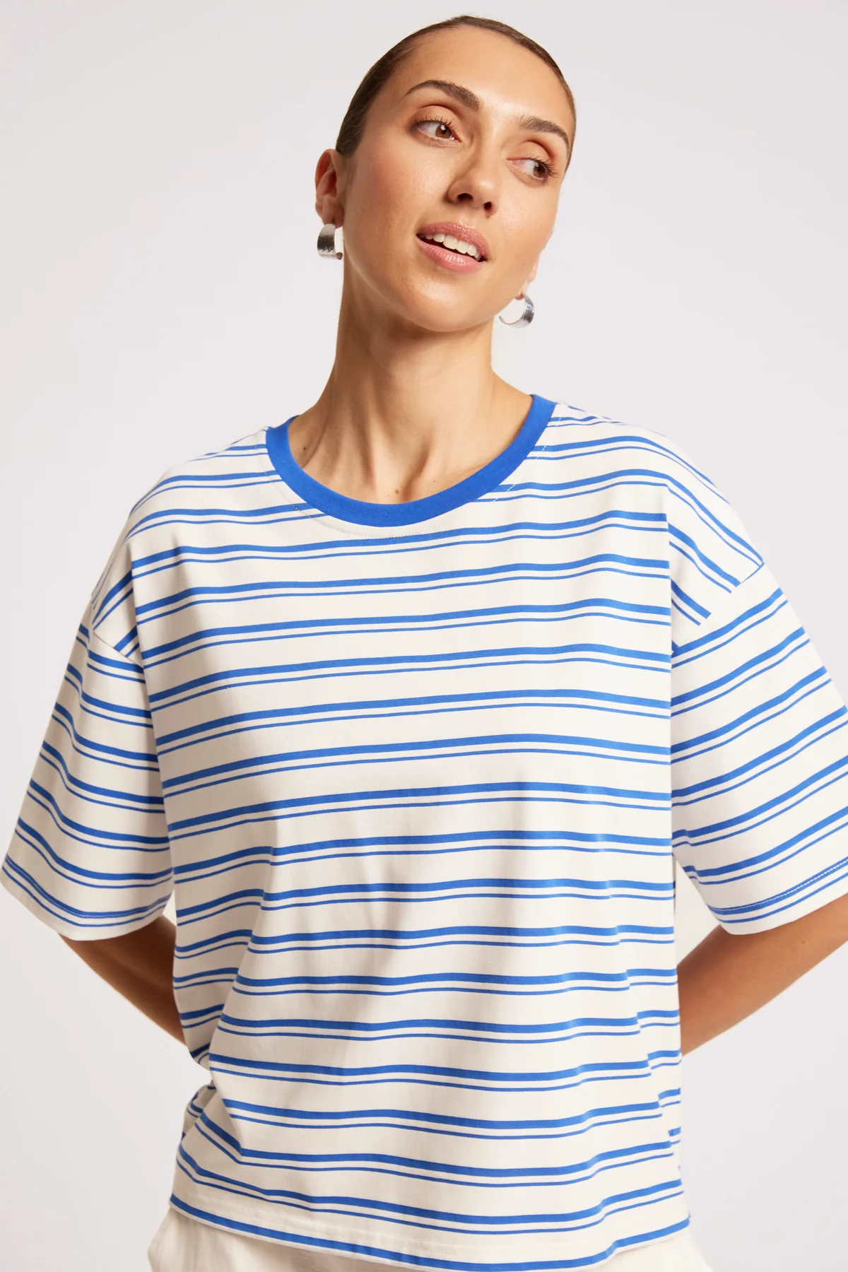 Eb & Ive Paloma Stripe Tee - Image 2
