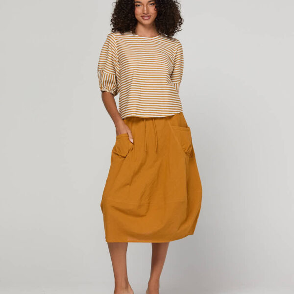 Boom Shankar Guru Skirt - Turmeric