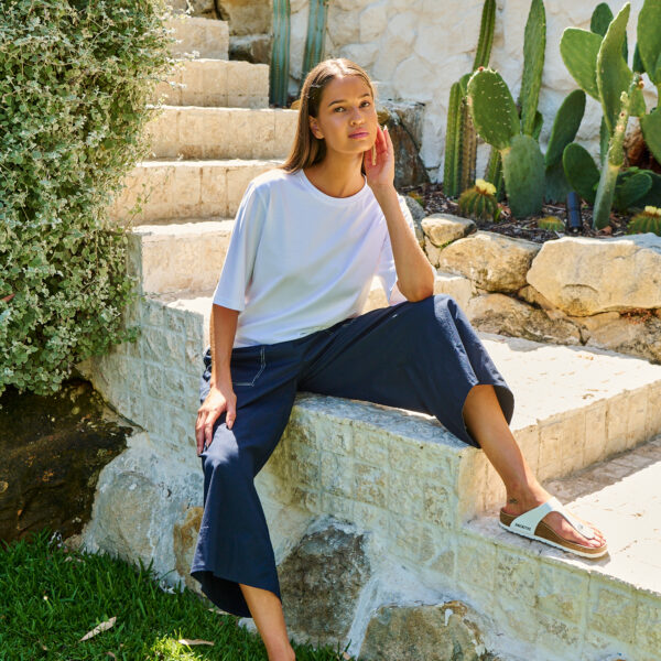 Naturals by O & J White Cotton Tee