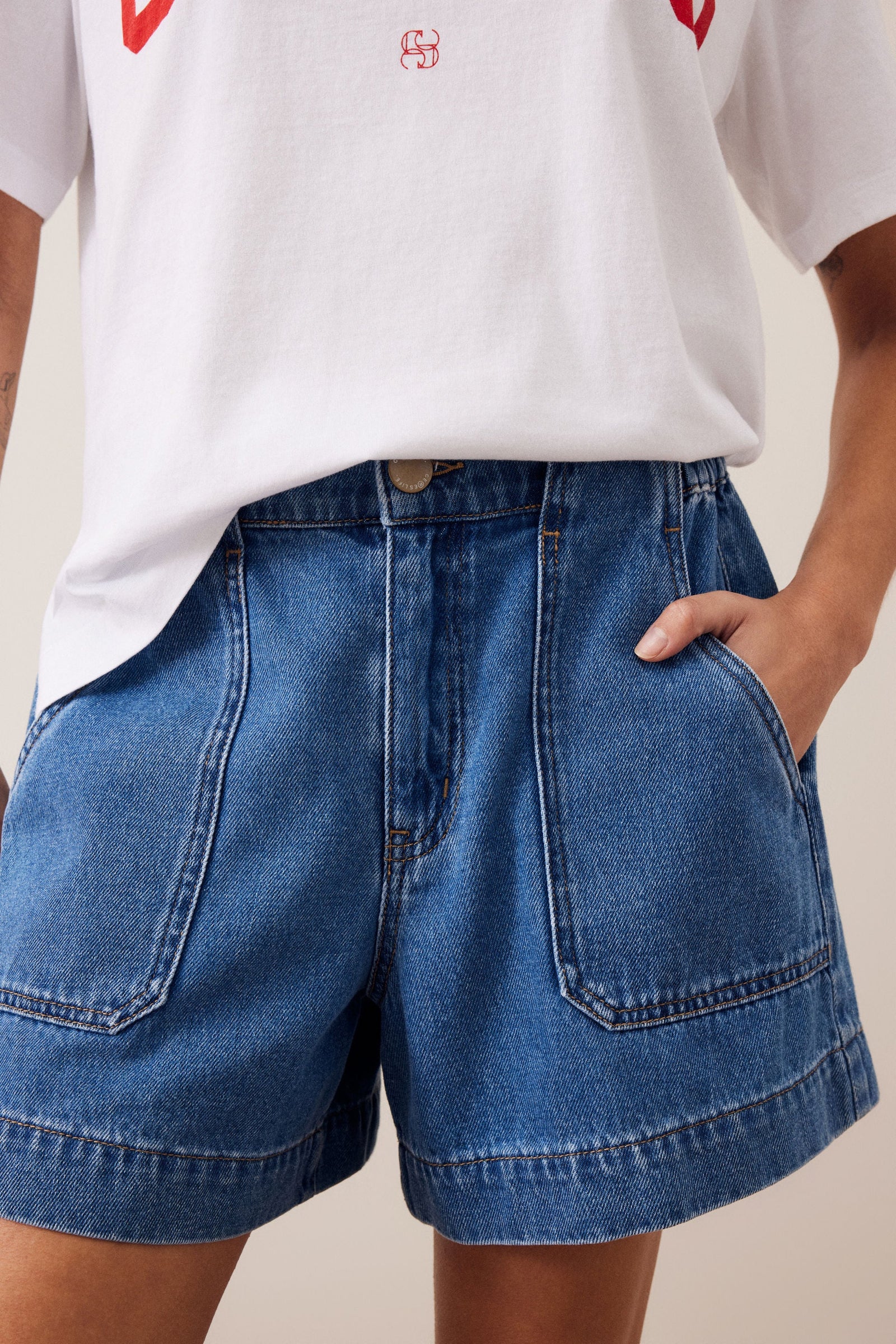Ceres Weekender Short/ Fresh Indigo - Image 2
