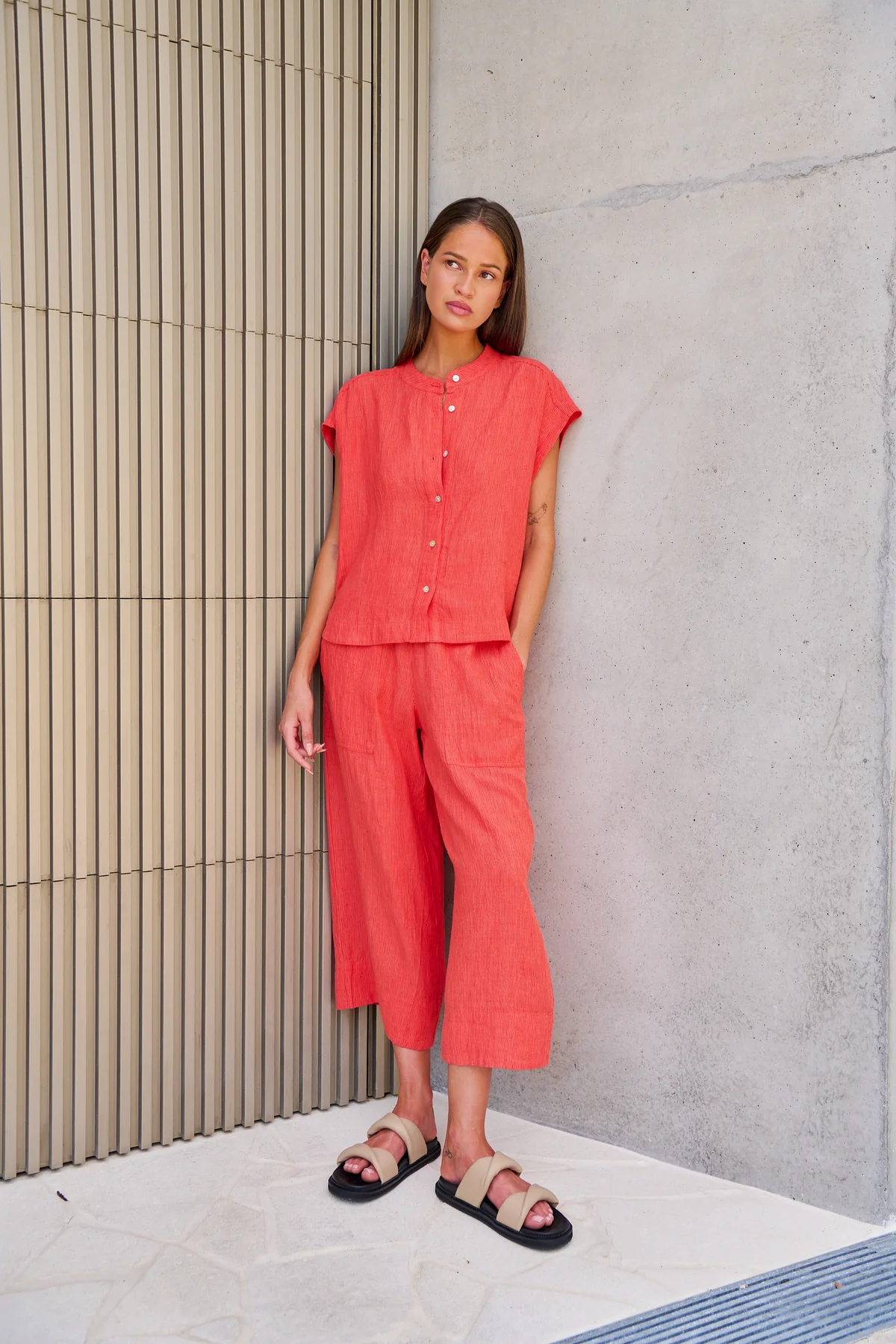 Naturals by O & J Sunset Stripe Pants - Image 2