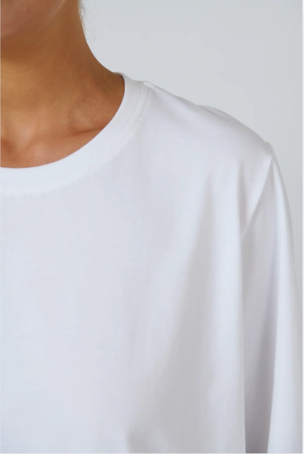 Naturals by O & J White Cotton Tee - Image 3