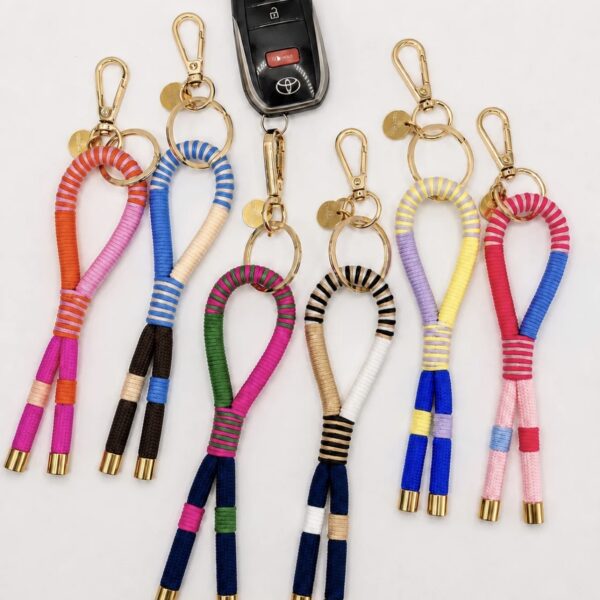 Greenwood loop-de-loop keyring