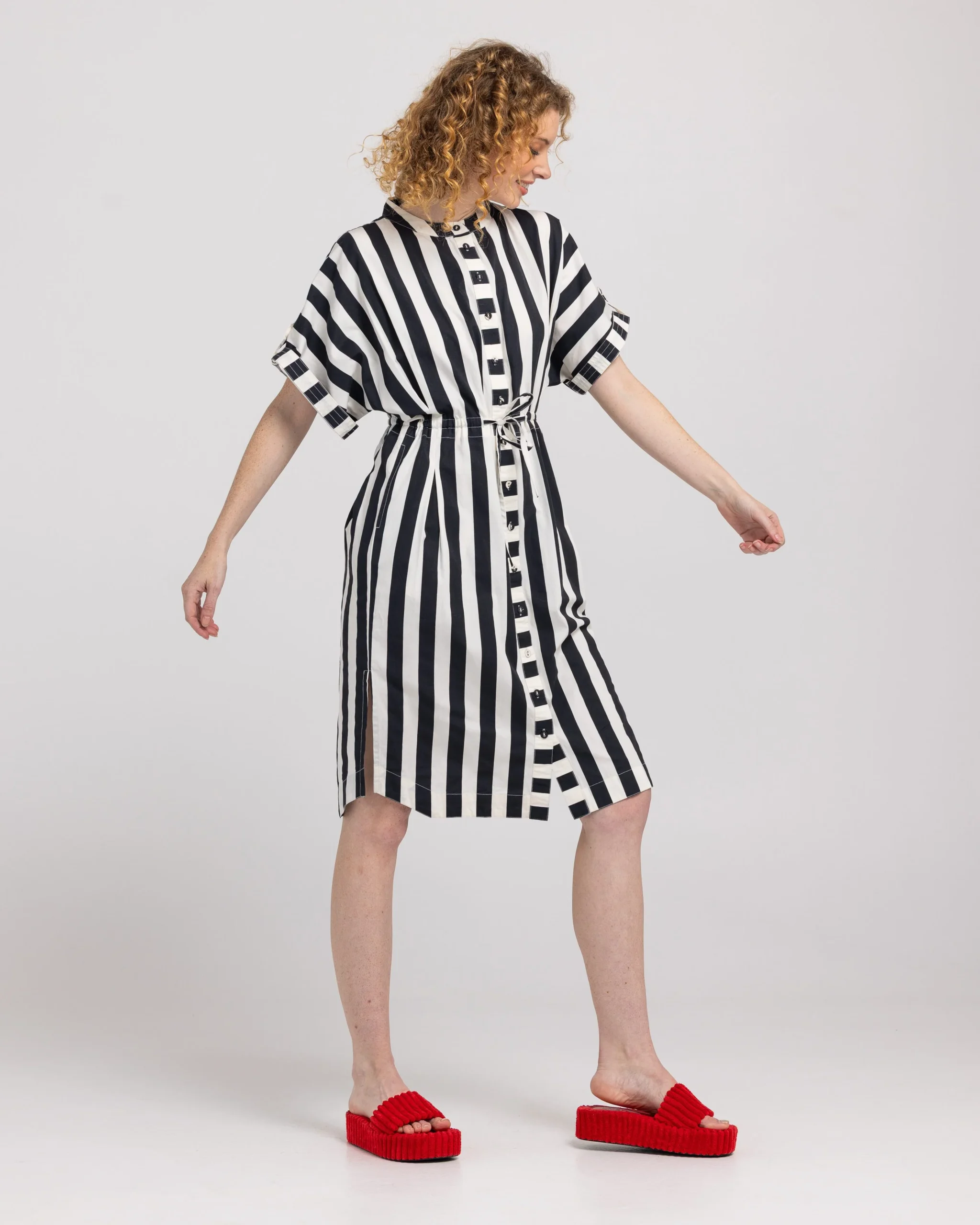 Boom Shankar Shiro Mono Shirt Dress - Image 2