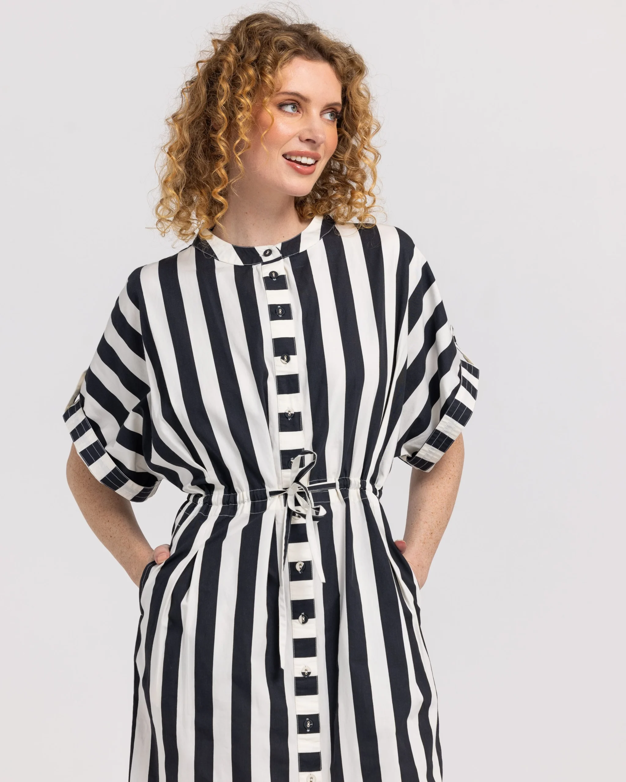 Boom Shankar Shiro Mono Shirt Dress